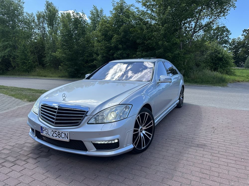 Mercedes S550 388KM LPG, Pakiet AMG S63, zamiana