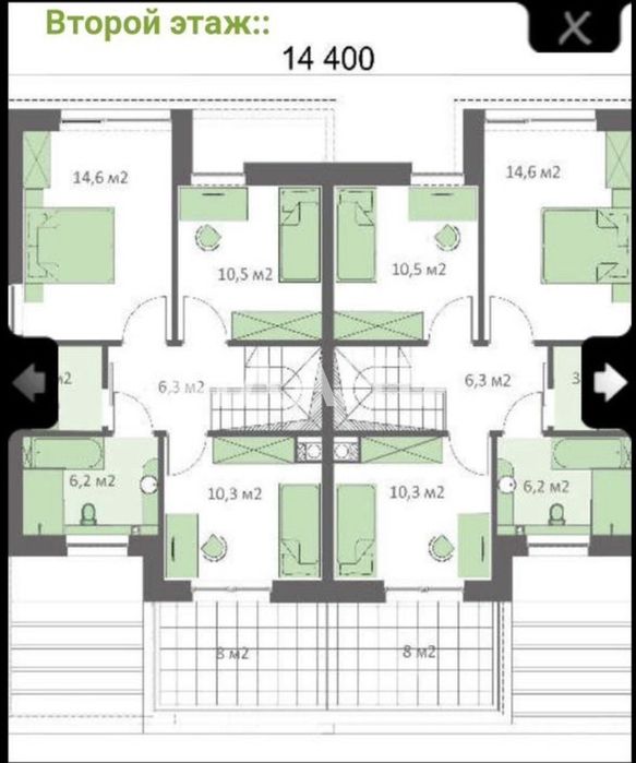 Продається сучасний двоповерховий котедж!