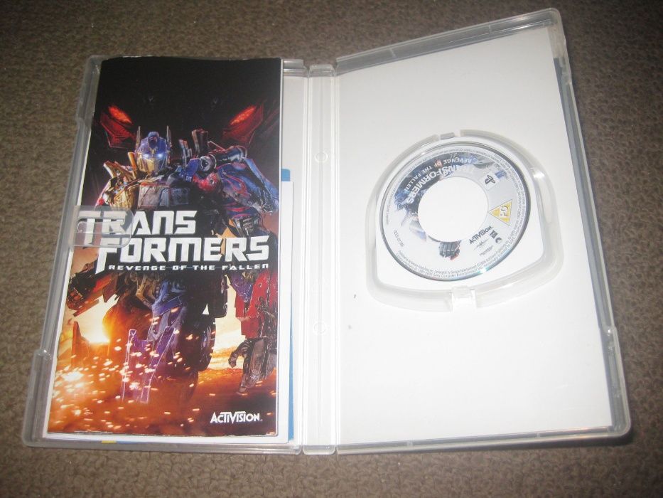 Jogo PSP "Transformers: Revenge Of The Fallen" Completo!