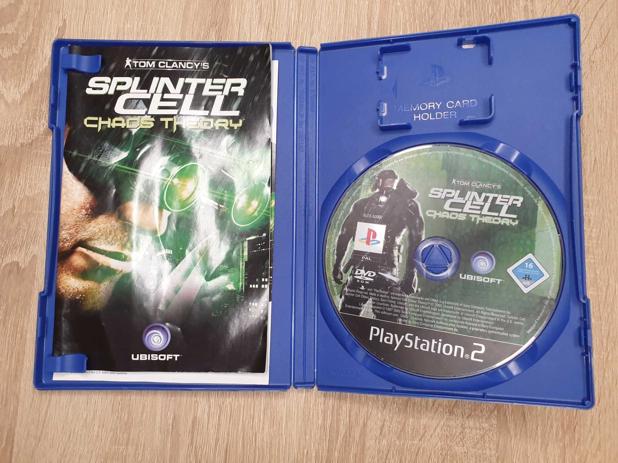 Gra na konsole PS2 Splinter cell chads theory