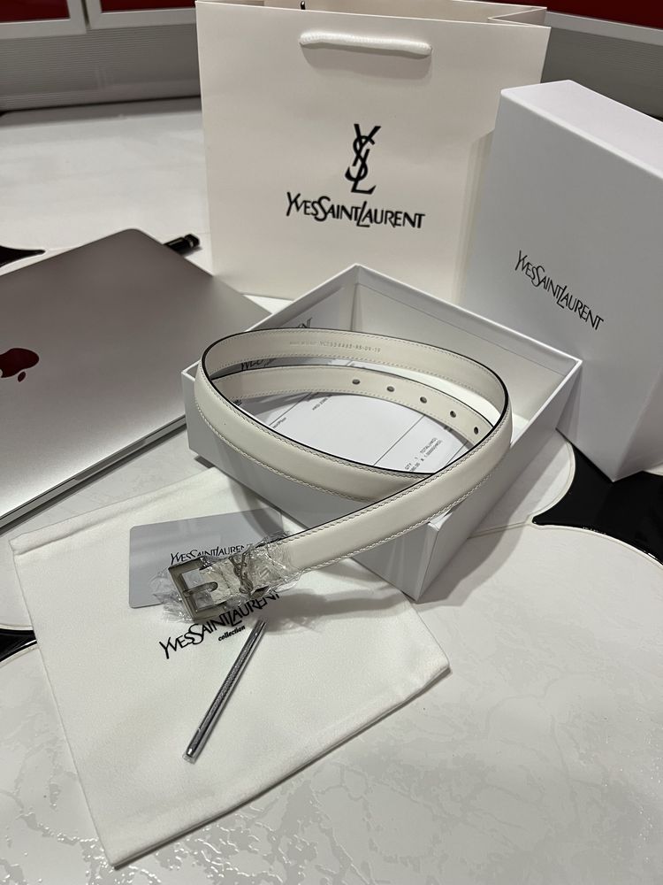Ремень/пояс YSL Saint Laurent Belt 2.0 Ив Сен Лоран премиум