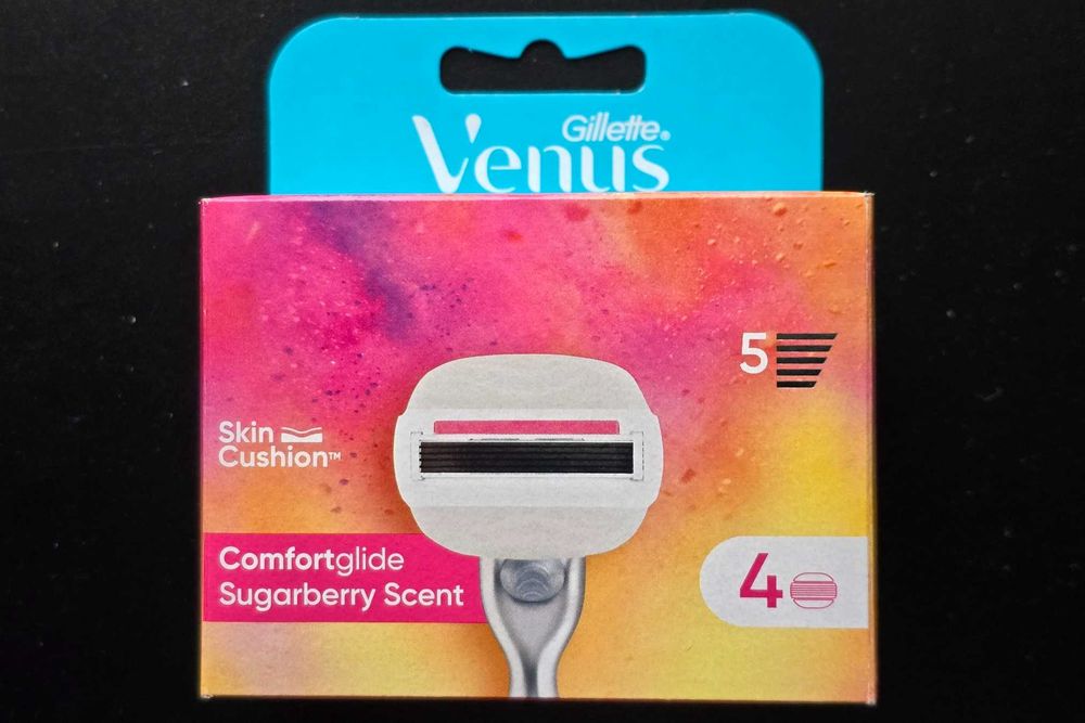 Gillette Venus Comfortglide  Sugarberry Scent 4 szt. – NOWOŚĆ!