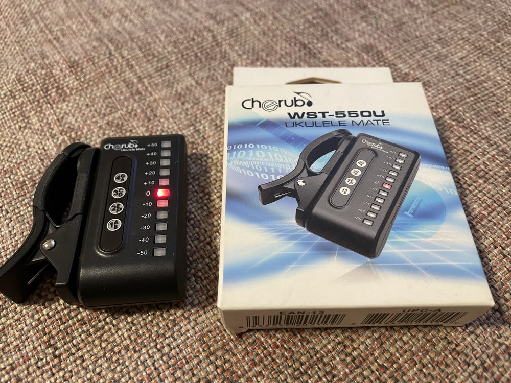 Тюнер для укулеле або скрипки Cherub WST-550U