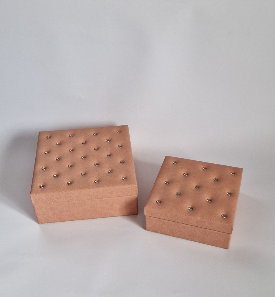 2× szkatułka Home&you morelowy
