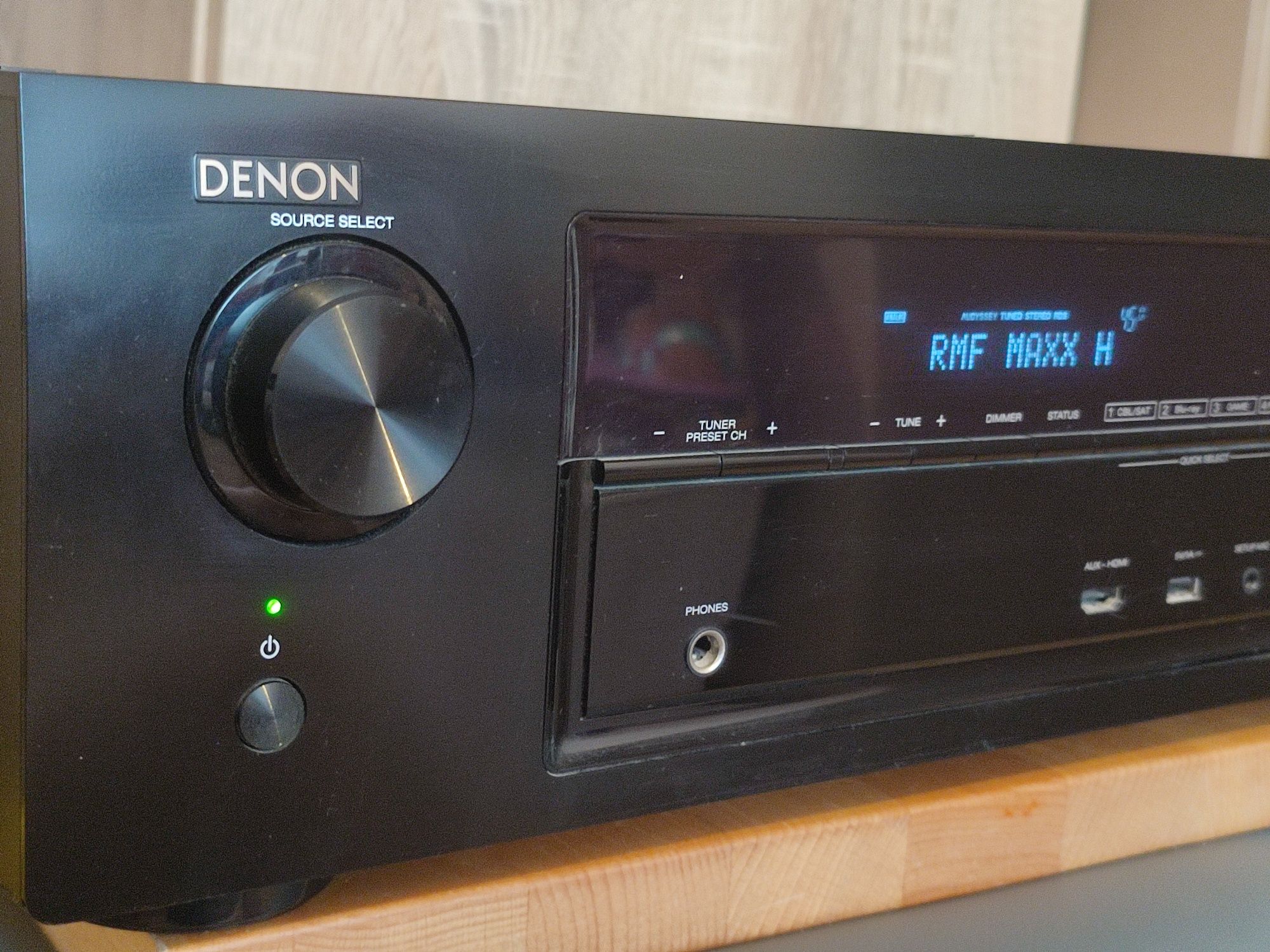 Amplituner DENON AVR 1000+ pilot + mikrofon do kalibracji