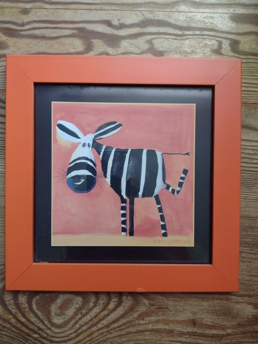 Zebra - obrazek na ścianę