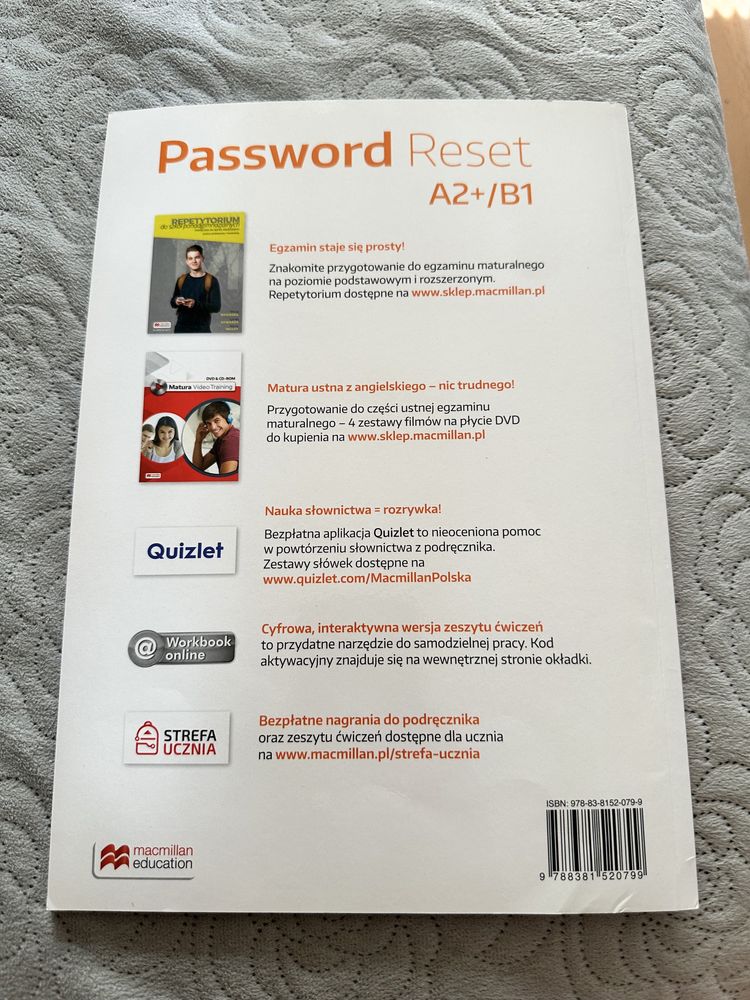 Ćwiczenia Password Reset A2+/B1 Student's Workbook