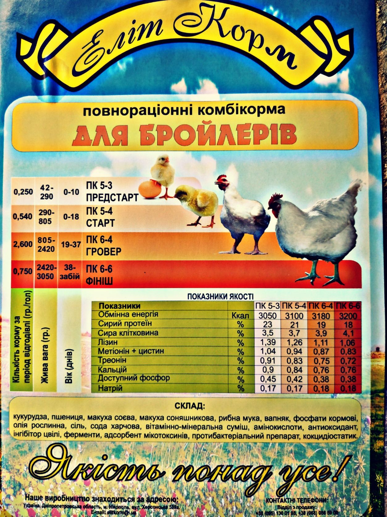 Элит корм в Харькове опт розница
