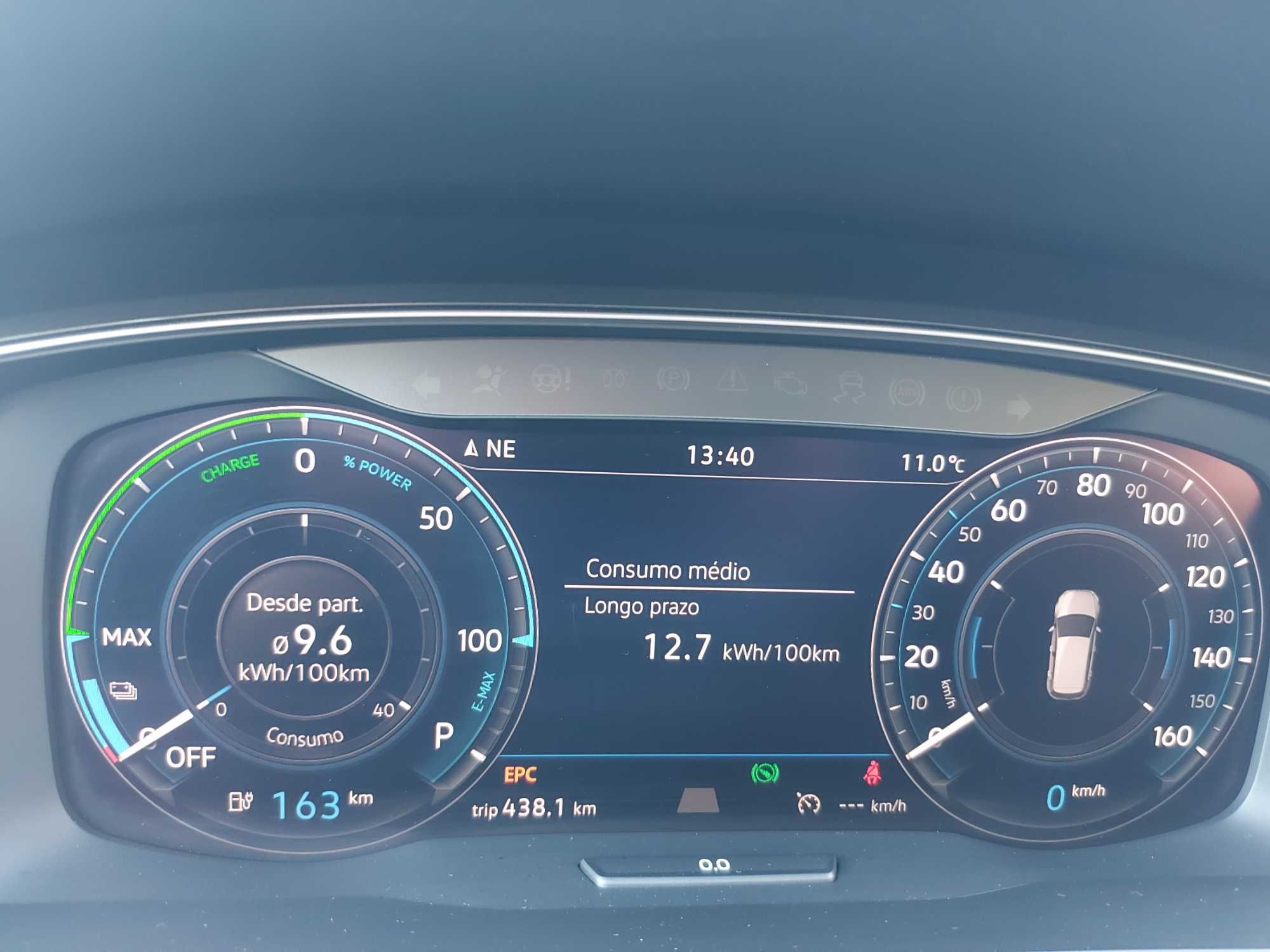E-GOLF 100% Elétrico C/Novo