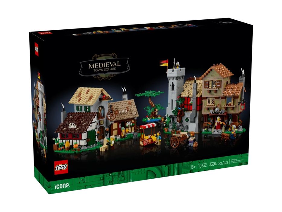 Lego 10332 Icons Średniowieczny plac miejski
