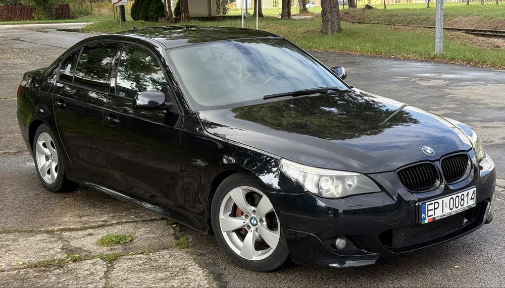 Bmw e60 525i 258kkm mpakiet vin automat logic7 xenon navi komforty