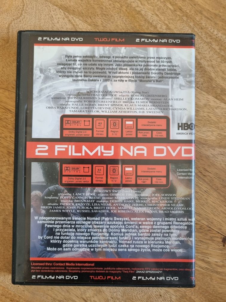 2 filmy DVD na 1 płycie
