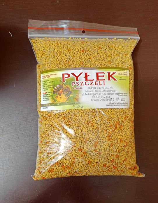 pyłek kwiatowy obnóża