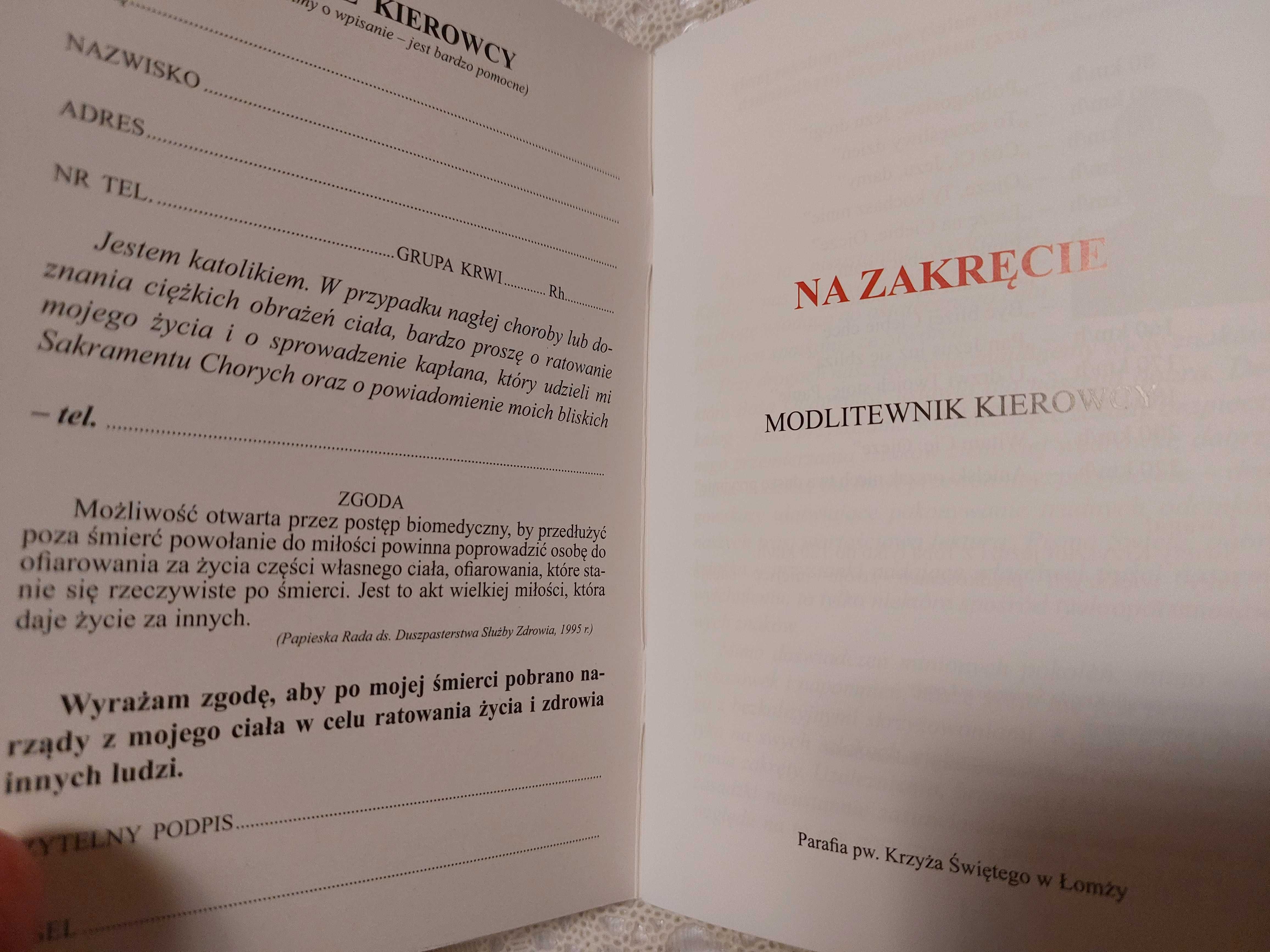 Modlitewnik kierowcy - Na zakręcie, nowe