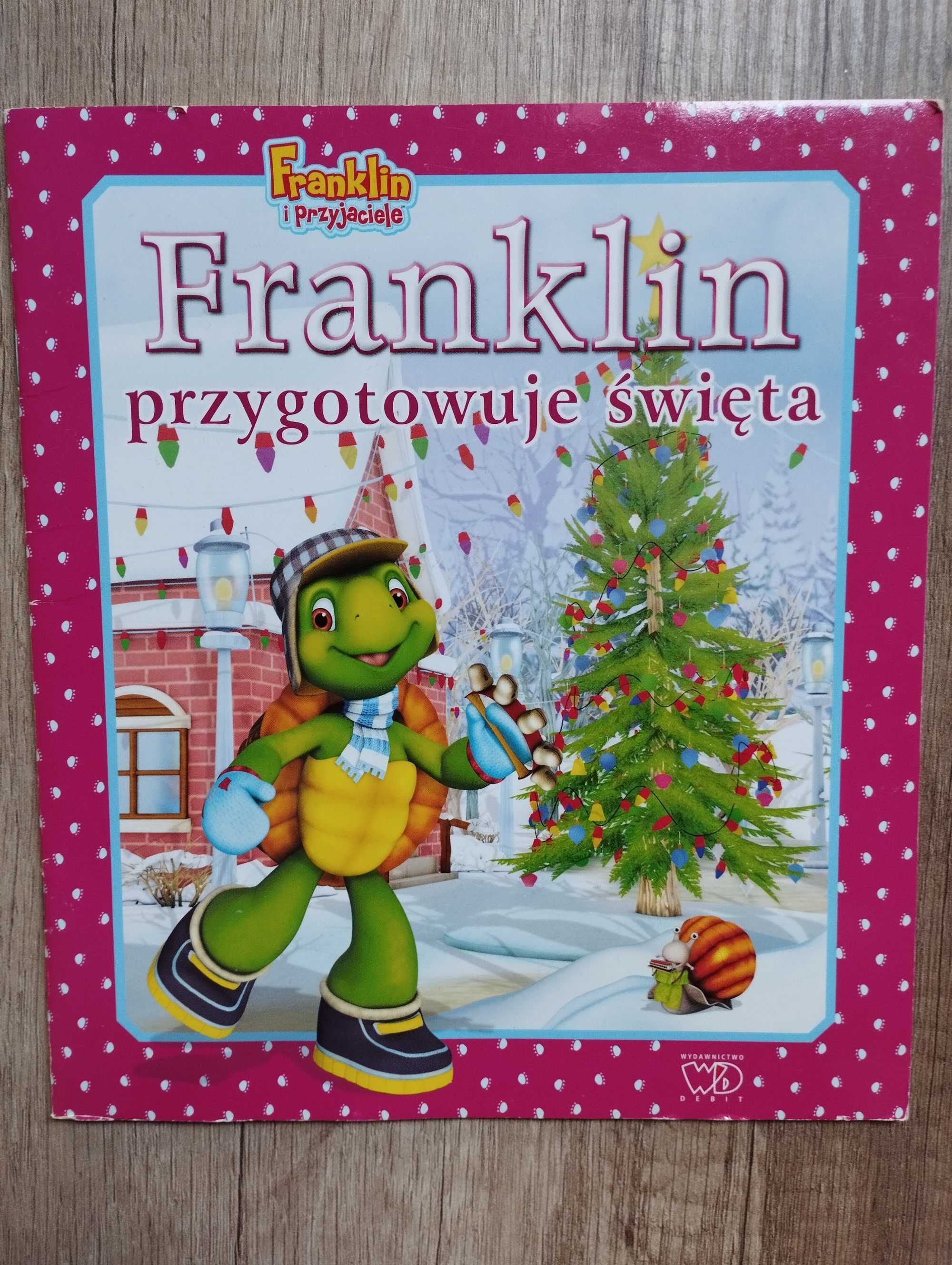 Franklin przygotowuje święta książka Boże Narodzenie
