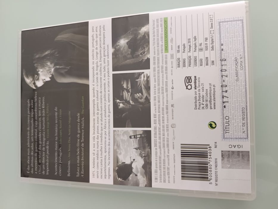 DVD cartas de guerra