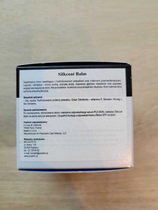 PCA Skin Silkcoat balm krem do twarzy