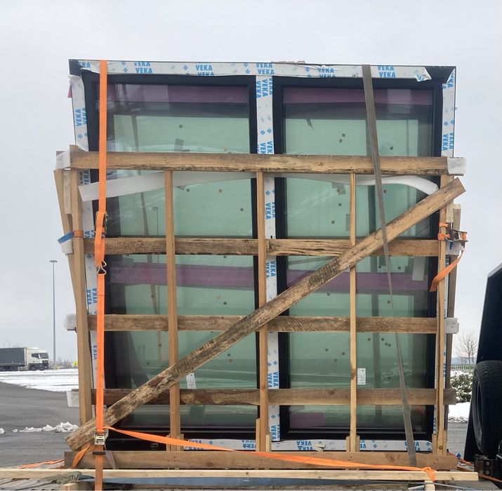 Okna  fix 3szyby czarne