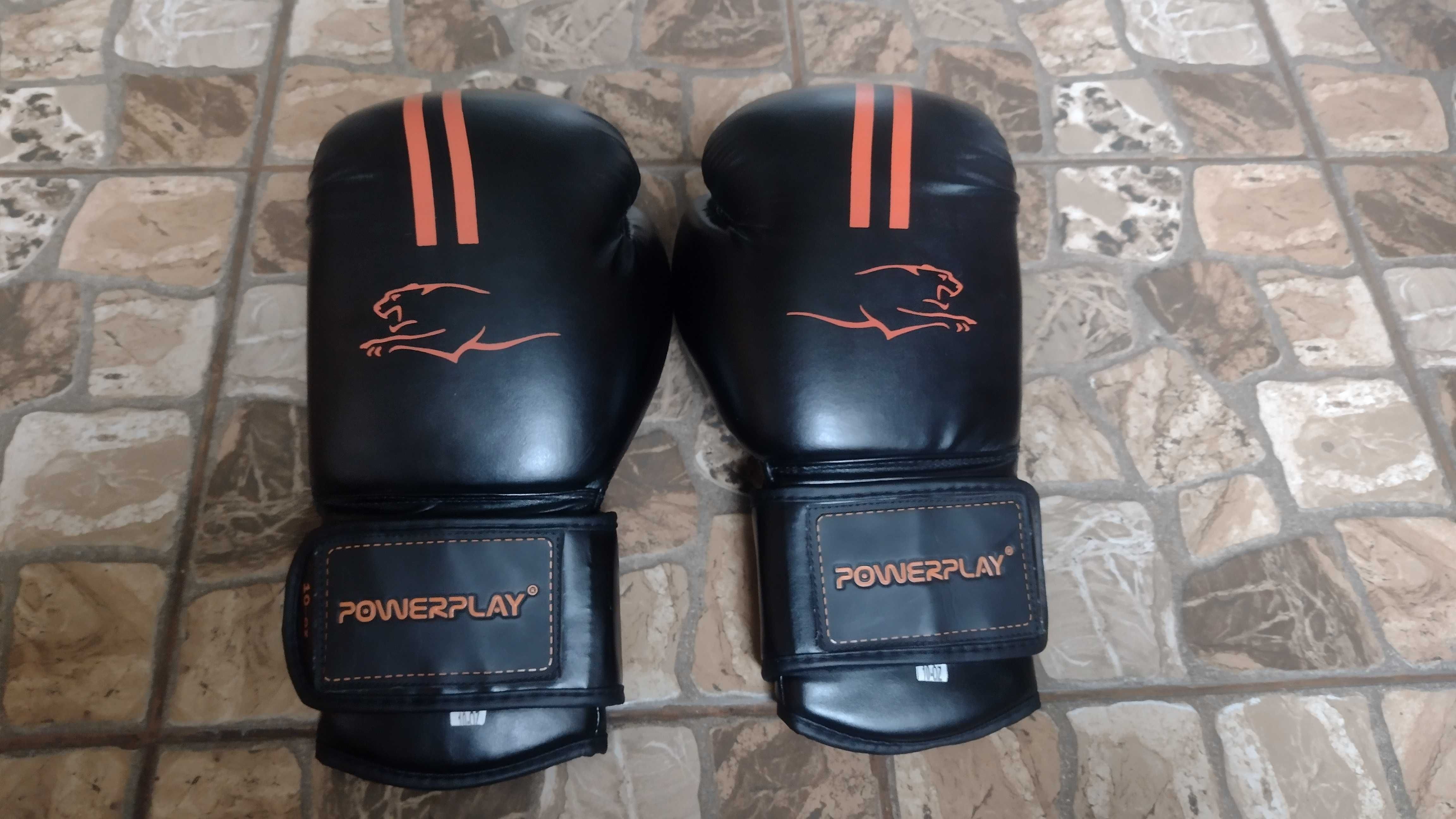 Комплект Боксерский шлем PowerPlay и Боксерские перчатки PowerPlay
