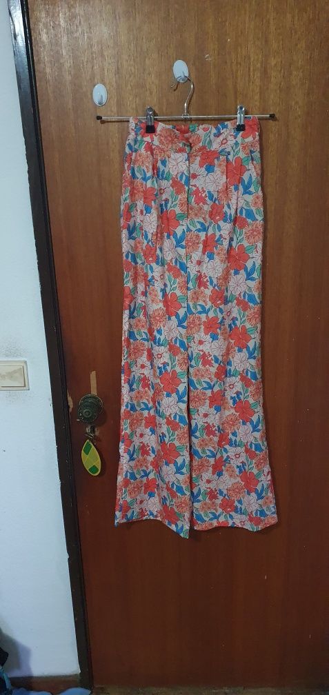 Conjunto calças e tope