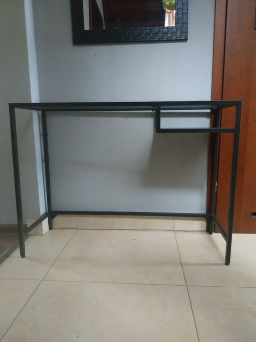 Biurko,konsola prostokątna  Ikea VITTSJO 100 x 36 x 74 cm wenge