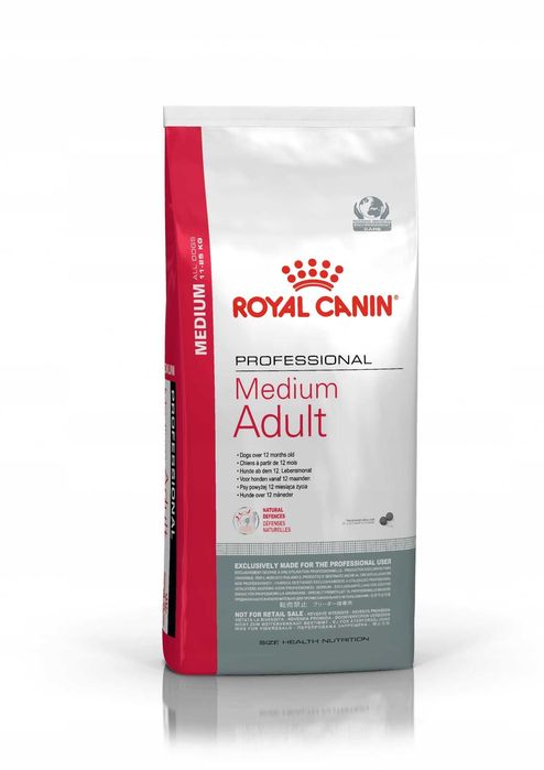 ROYAL CANIN Medium Adult 19kg karma dla psów ras średnich + GRATIS