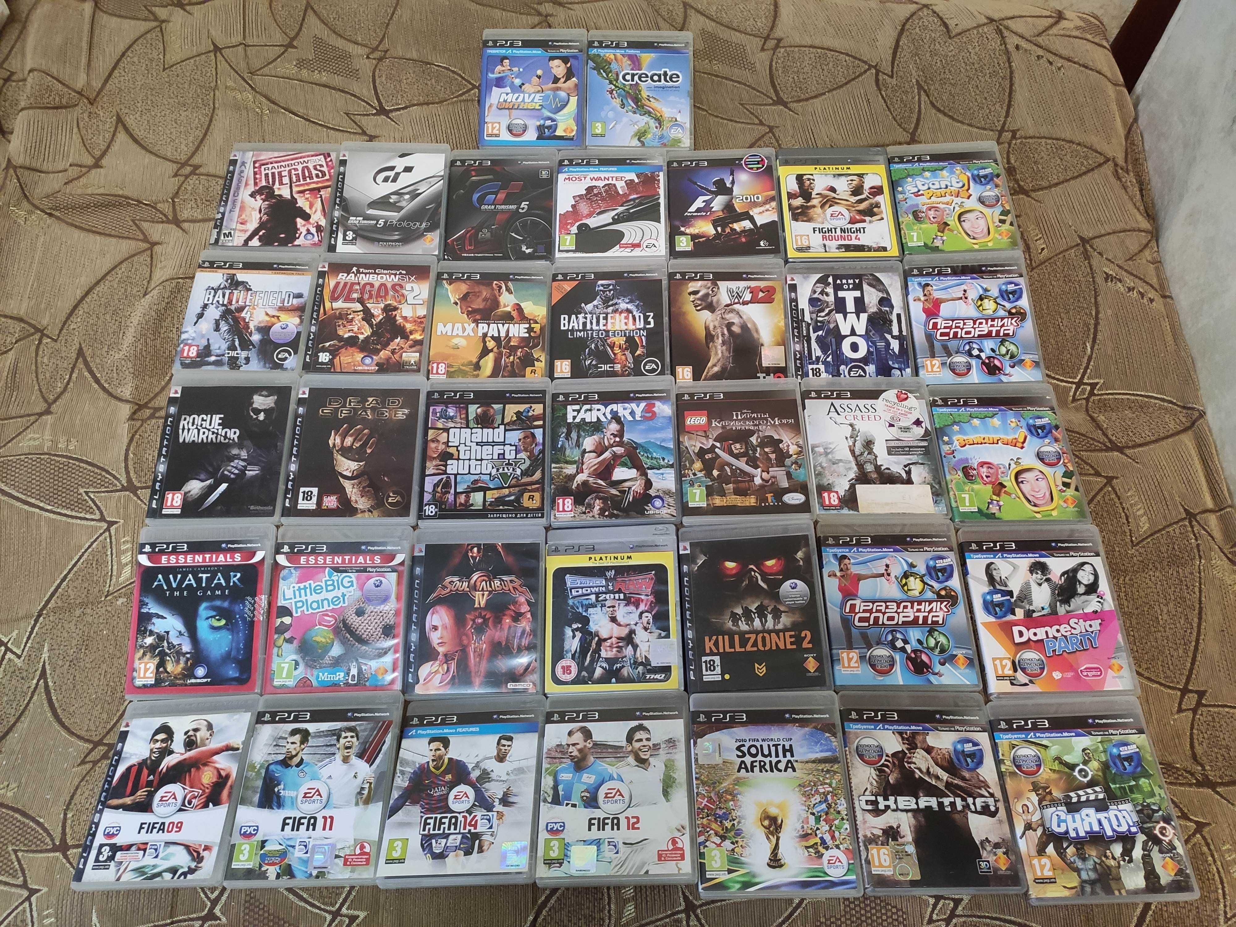 Игры Ps 3  Ufc   Nfs Fifa Gran Killzone