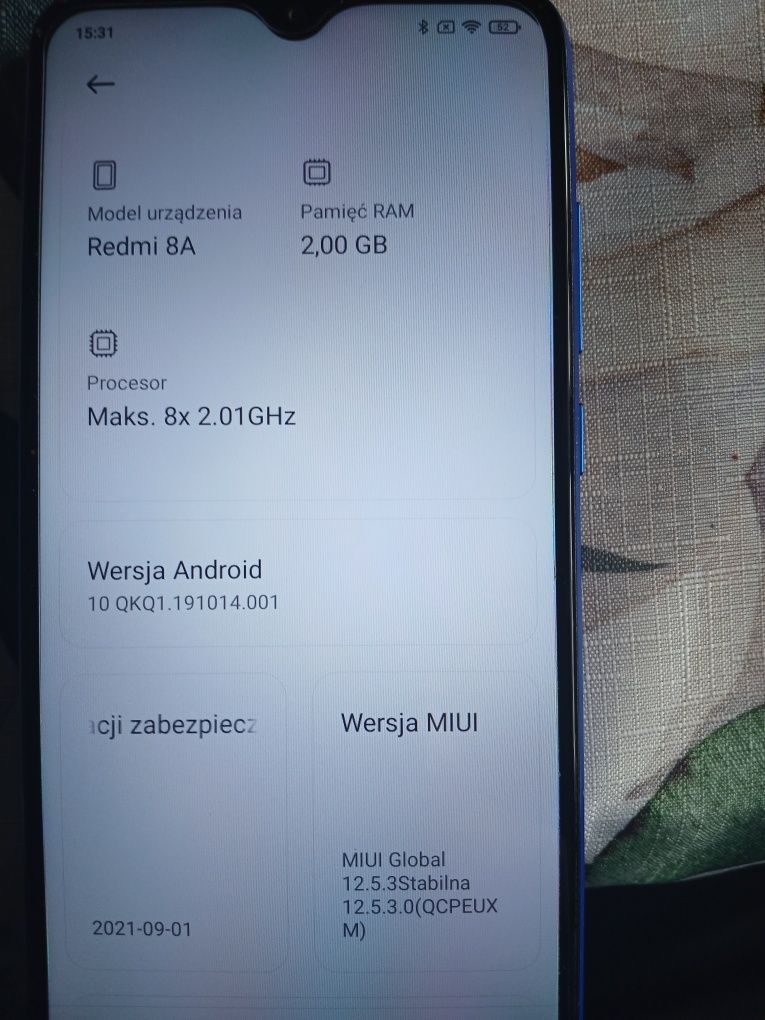 Smartphone redmi 8a