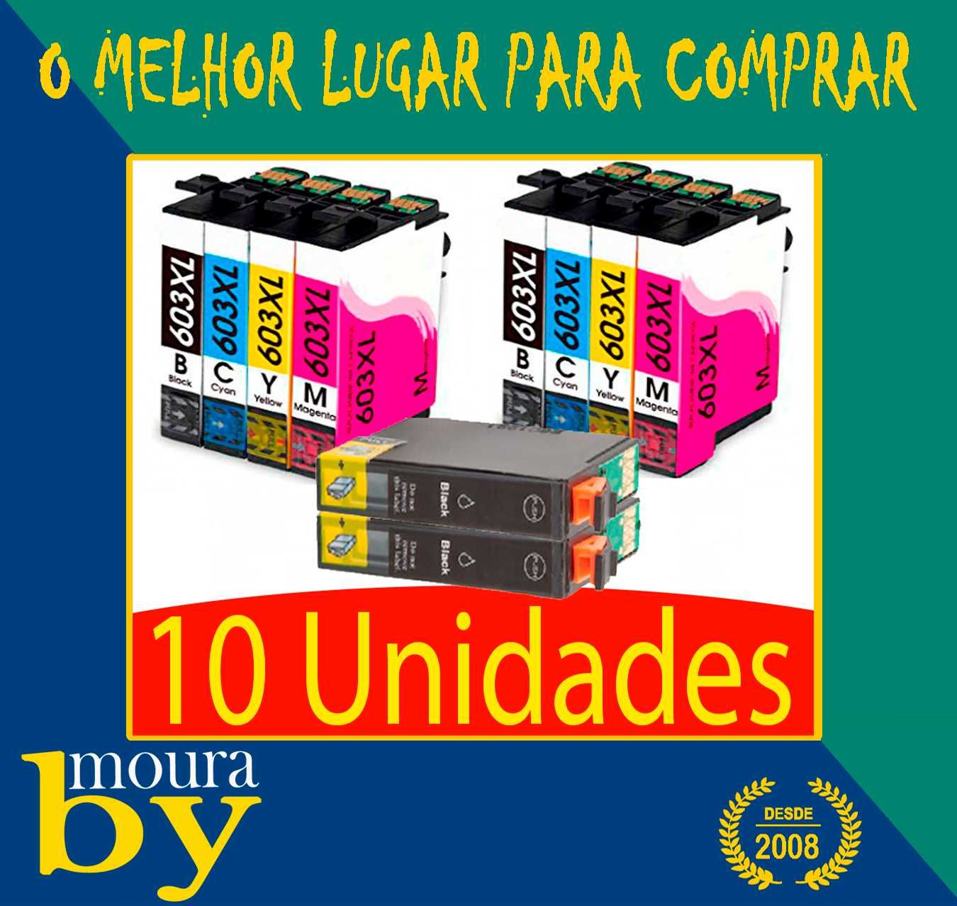 10 Tinteiros Epson 603XL  € 13.50 só até ao final do mês