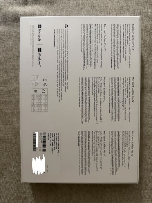 Microsoft Surface Pro 12 - Novo Com Garantia