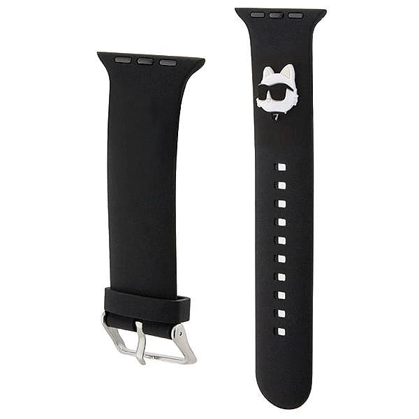 Pasek Karl Lagerfeld 3D Rubber Choupette Heads na Apple Watch 38/40/41