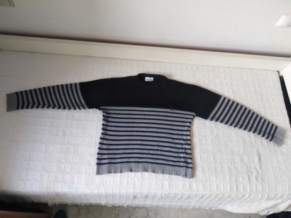Camisola listrada Lacoste Regular Fit 6