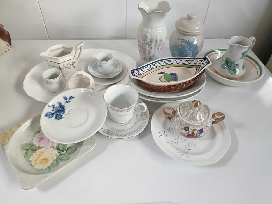 Lote de porcelanas