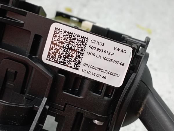 Conjunto / manetes de luzes e limpa vidros VOLKSWAGEN Golf VII (5G1, B