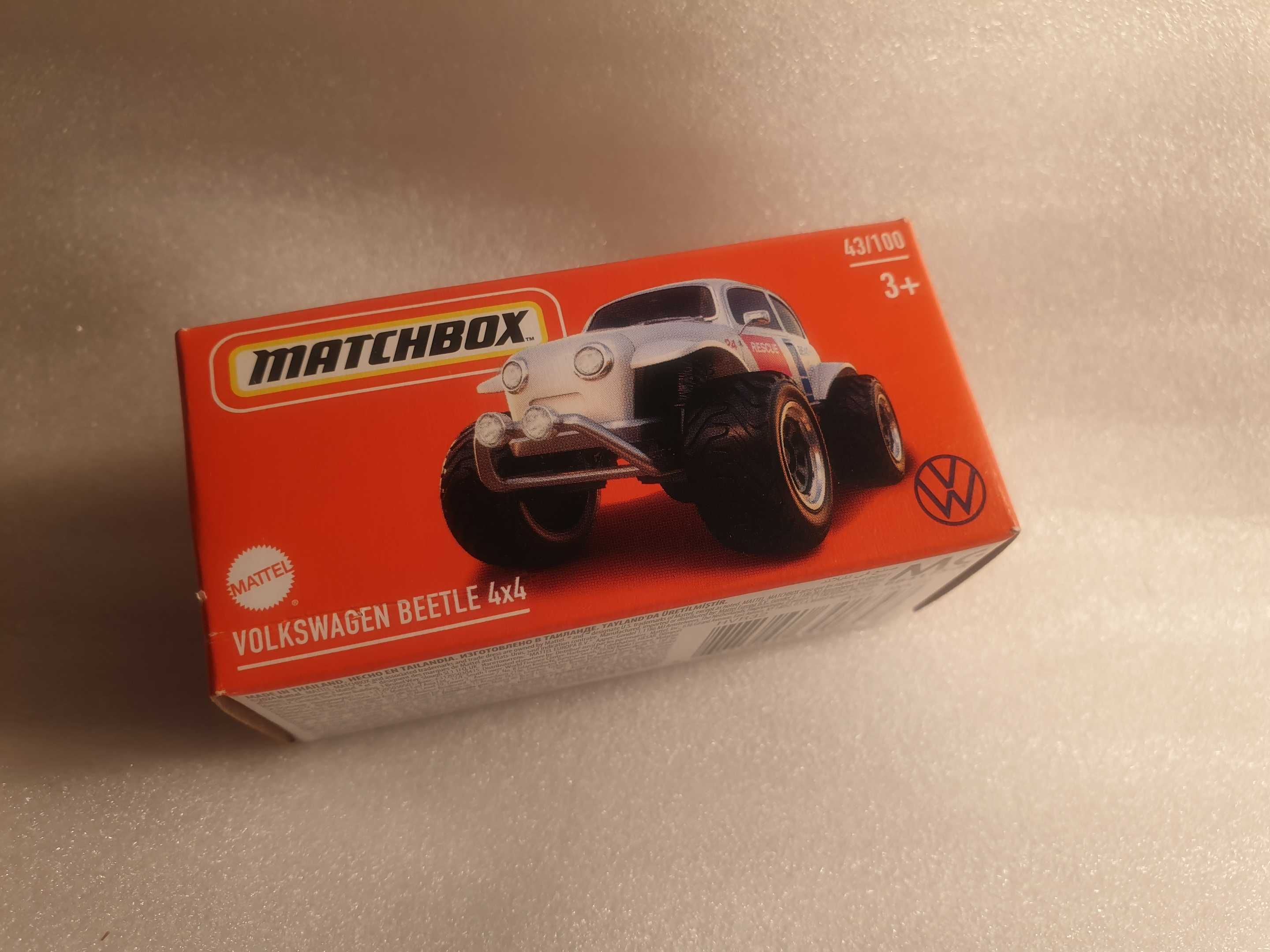 Model Matchbox power grabs - VW Beetle 4x4 ! w pudełku !  Garbus !
