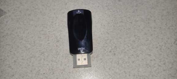 HDMI > VGA адаптер 1080P авто цифро-аналоговий
