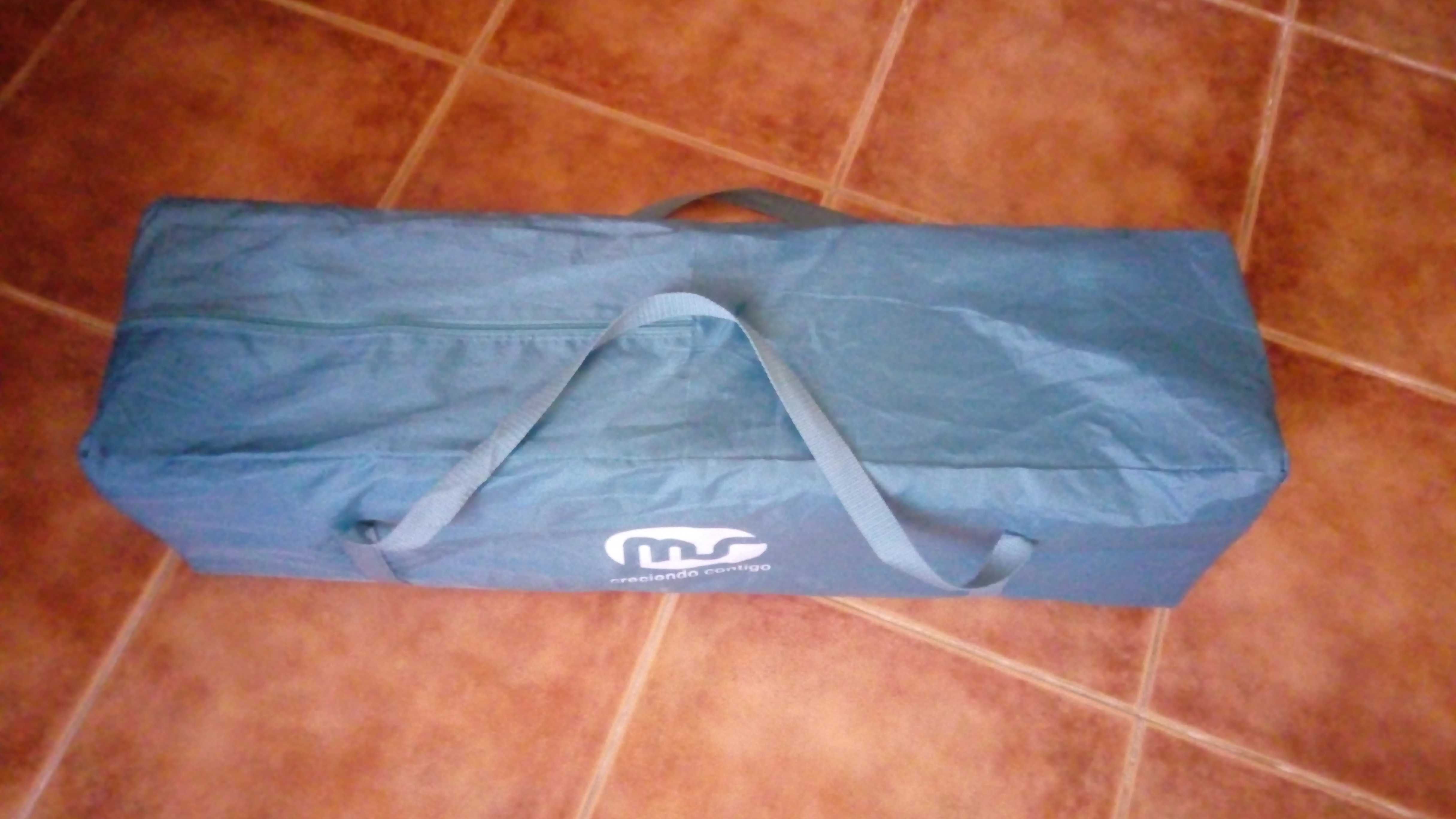 Parque/Cama Infantil Bebé Dobrável/Viagem MS 62 x 92 cm
