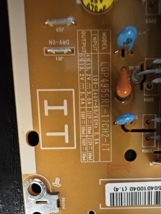 Płyta zasilacza do telewizora LG 49 SH7E-B Nr części: