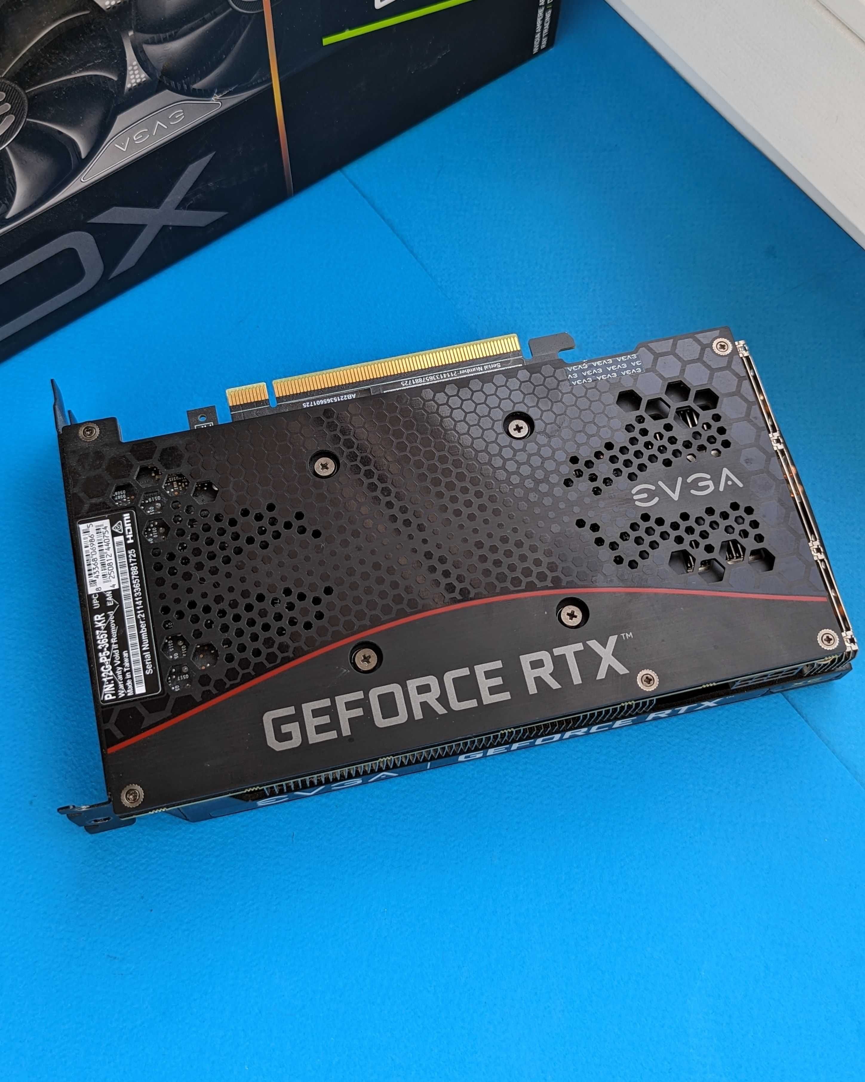 Класна відеокарта Nvidia GeForce RTX 3060 12gb EVGA видеокарта