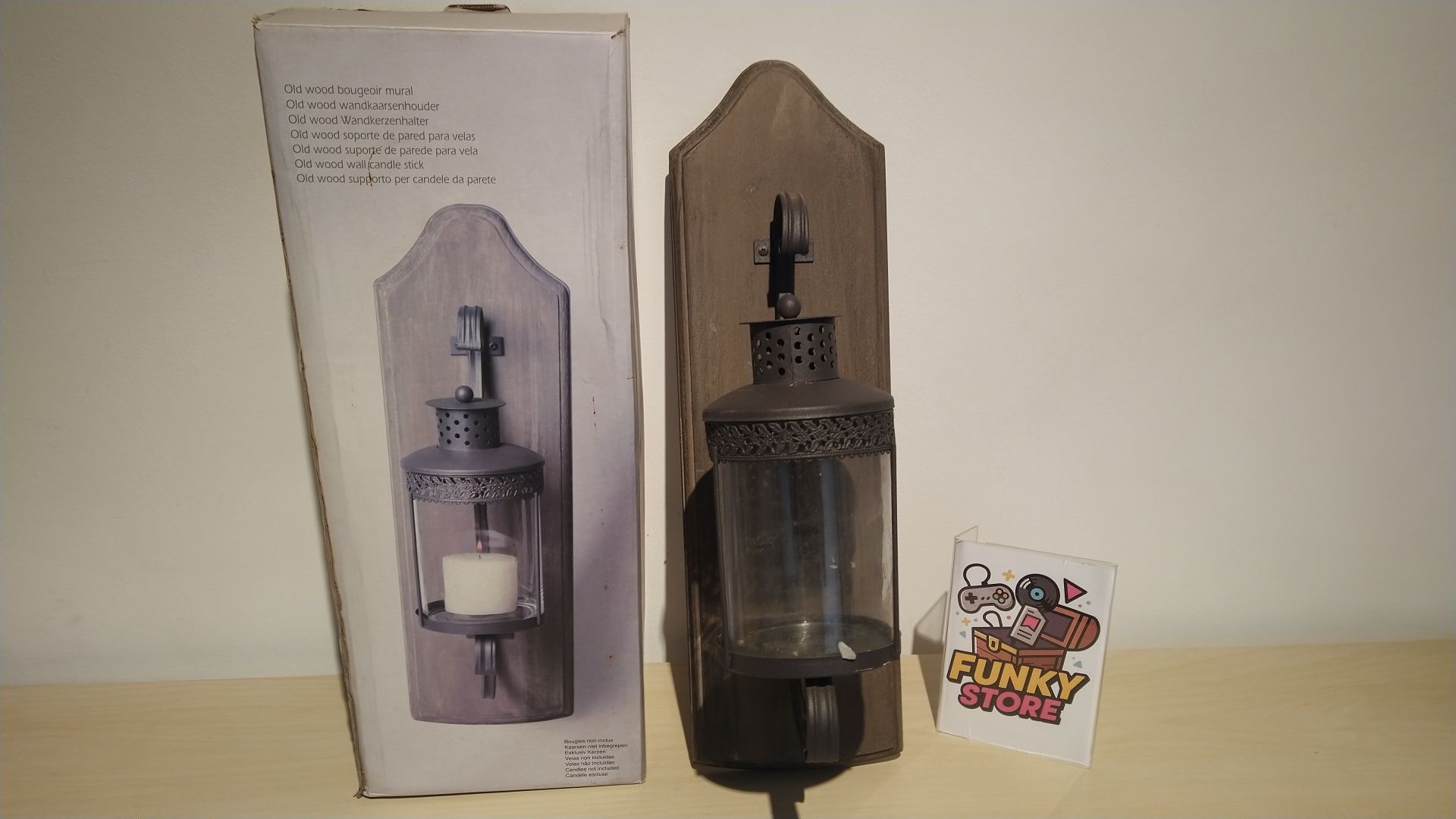 Suporte para velas antigo vintage