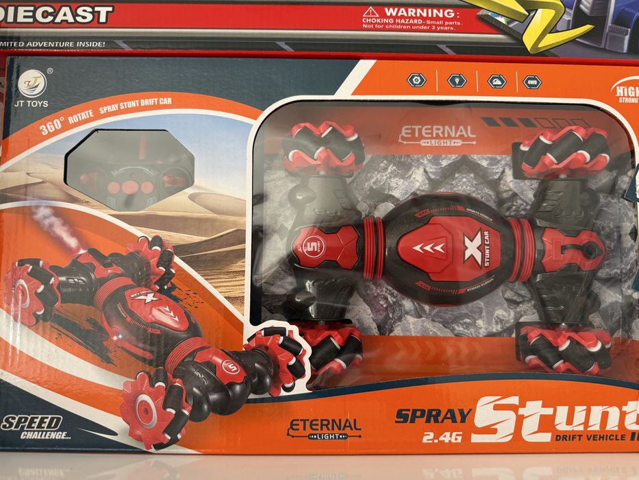 Машинка перевертиш з паром на пульті керування