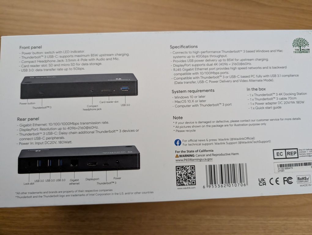SPRAWNY Dock Thunderbolt 3