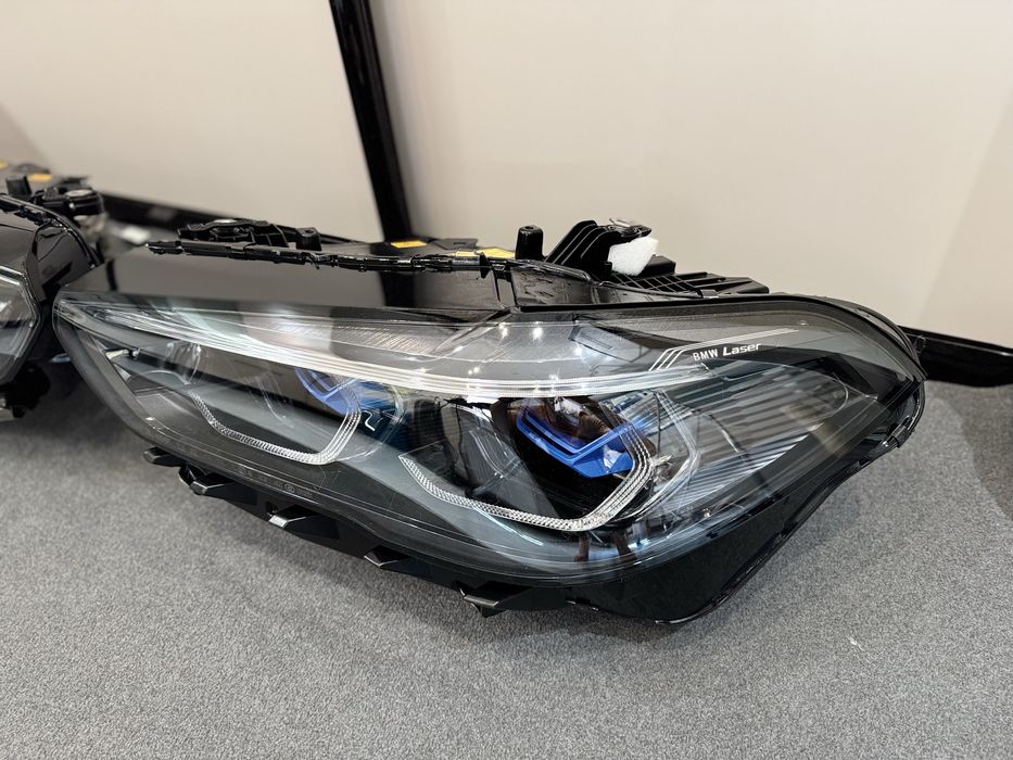 Фари BMW X5 G05, X6 G06 комплект, Laser, Shadow Line