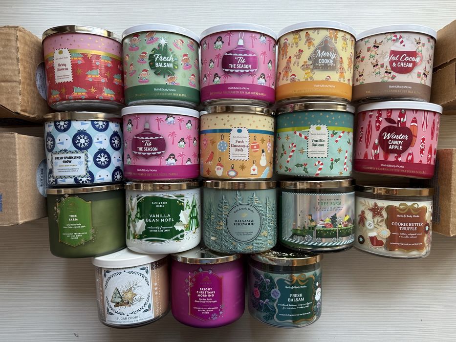 Bath and Body works свічка / мило / міст лосьйон / крем