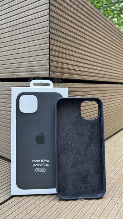Silikonowe Magsafe Etui do Iphone’a 15 Plus Black(Czarny)