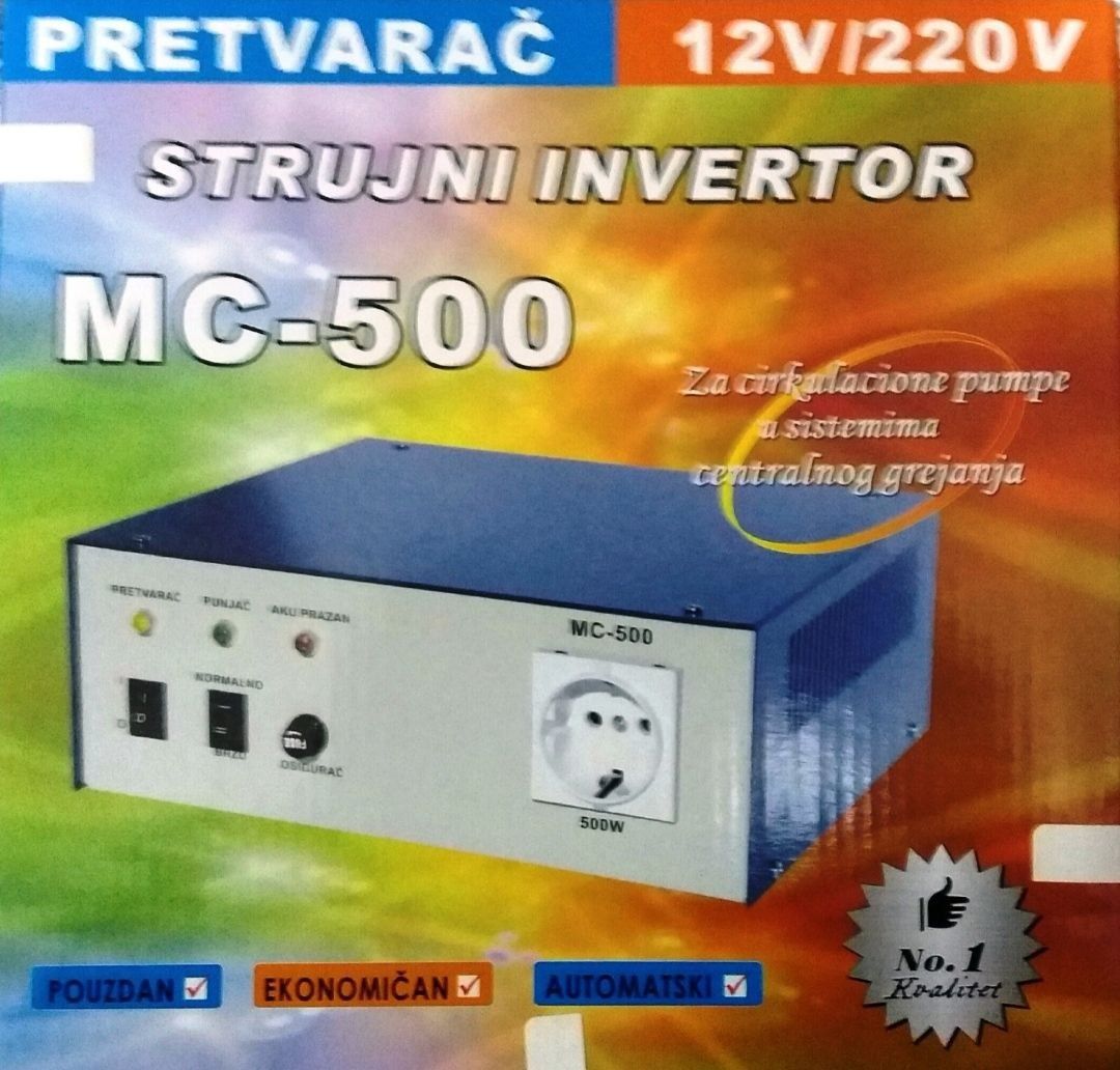 MC-500 перетворювач , 500 ват безперебійник