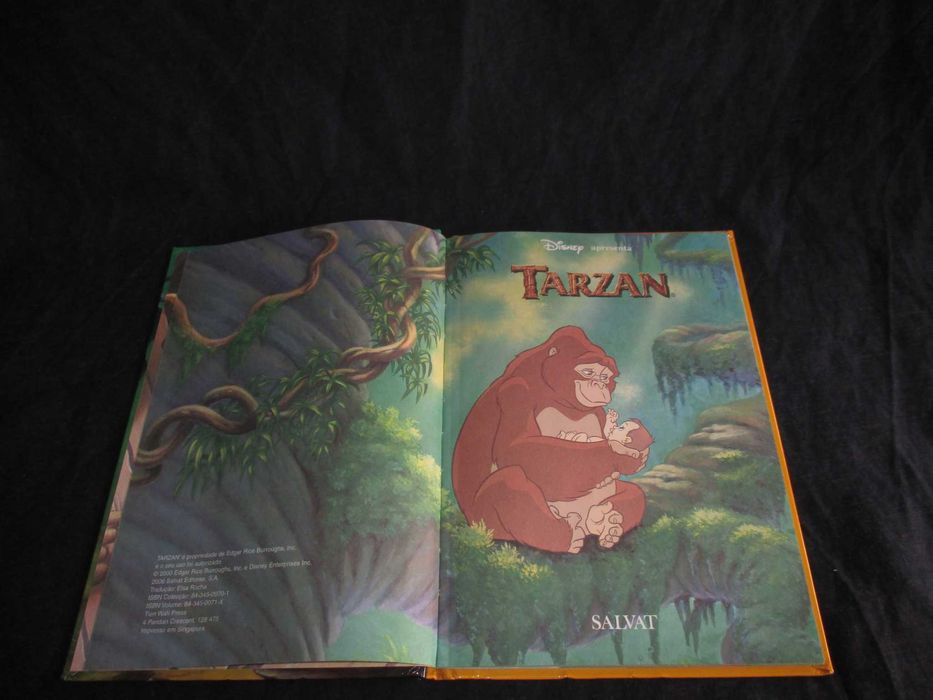 Livro Tarzan Clube Do Livro Disney