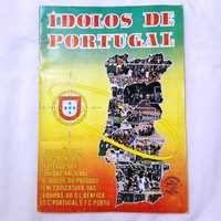 Caderneta Ídolos de Portugal Incompleta faltam 31 de 256 cromos