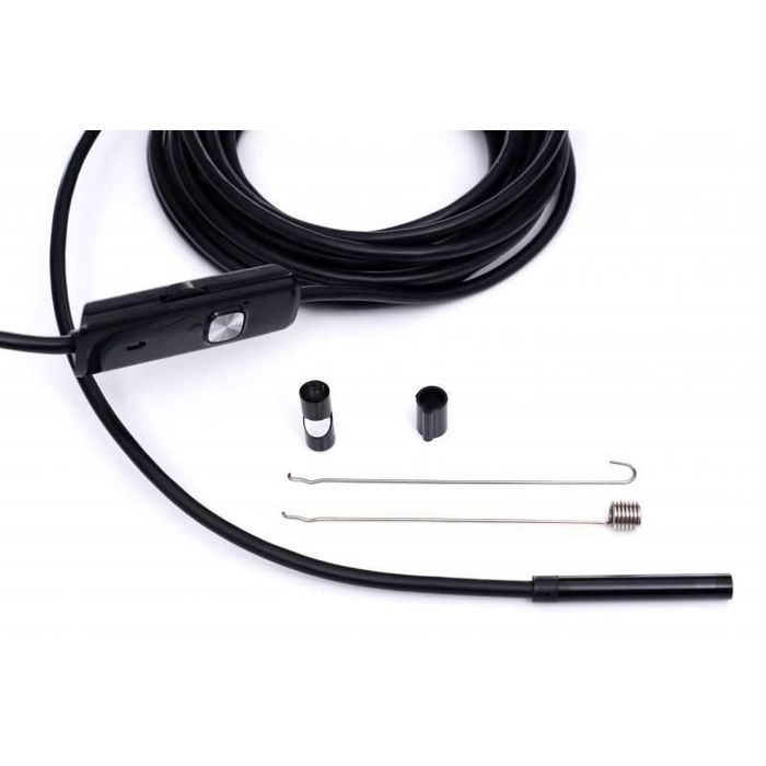 KAMERA ENDOSKOPOWA inspekcyjna USB 3w 1 wodoodporny kabel KD10412