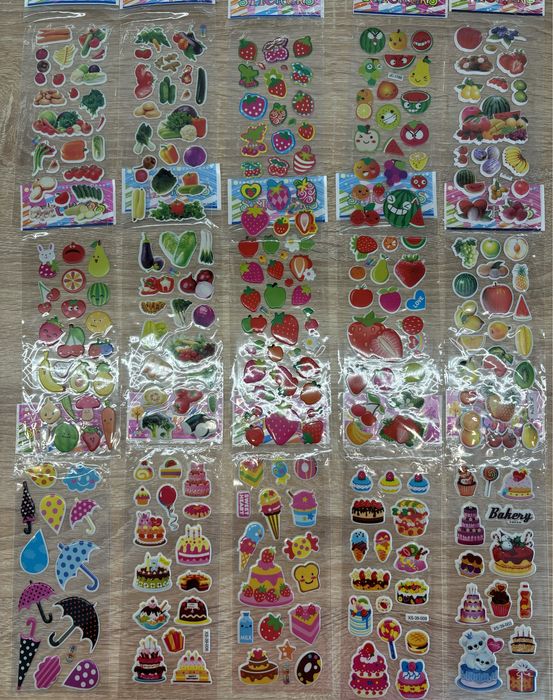 Стікери дитячі, наліпки